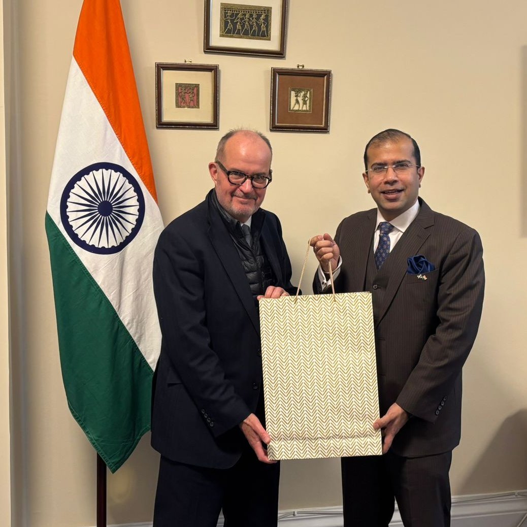 Consul General had a productive meeting with Mr. Richard Heald, Chair of the UK India Business Council.