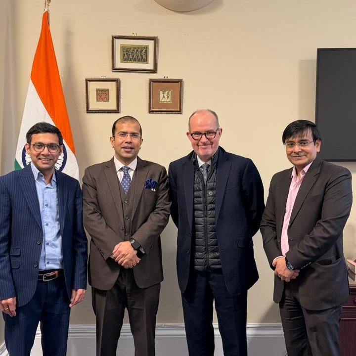 Consul General had a productive meeting with Mr. Richard Heald, Chair of the UK India Business Council.