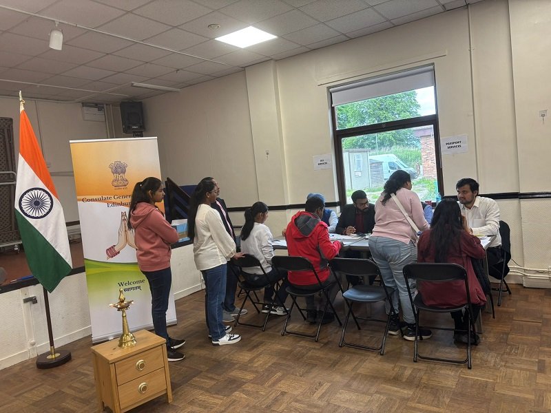 Consulate General of India, Edinburgh successfully organised its first-ever Consular Camp in Inverness.