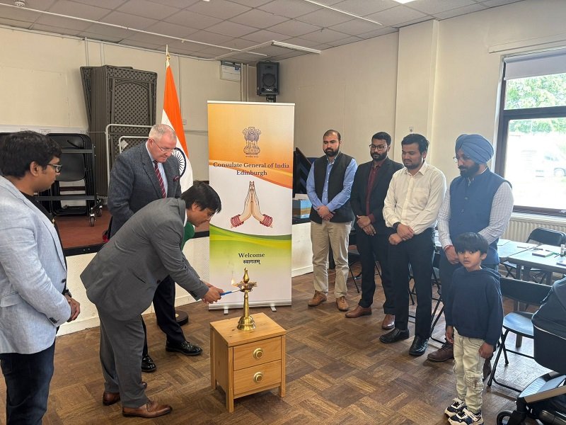 Consulate General of India, Edinburgh successfully organised its first-ever Consular Camp in Inverness.
