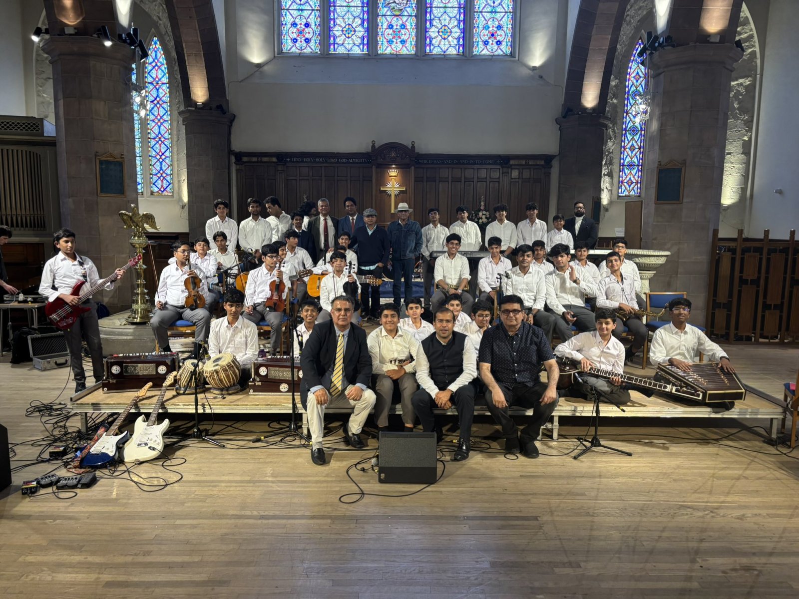 Consul General was delighted to attend “India: Rhythms of Heritage” by the talented student fusion band of Mayo College, India at the Edinburgh Fringe Festival