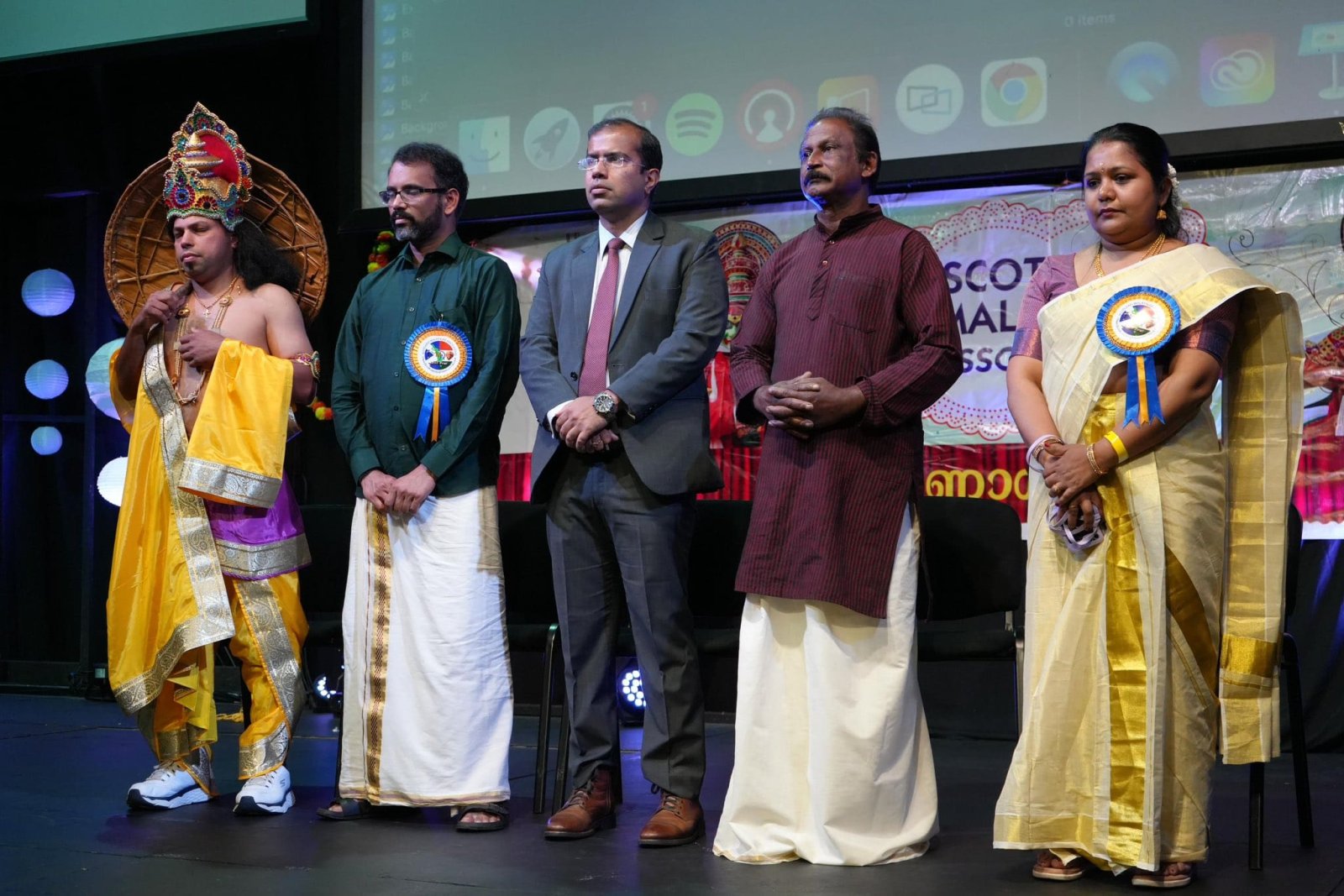CG joined the Onam celebration organised by Scotland Malayalee Association, Glasgow