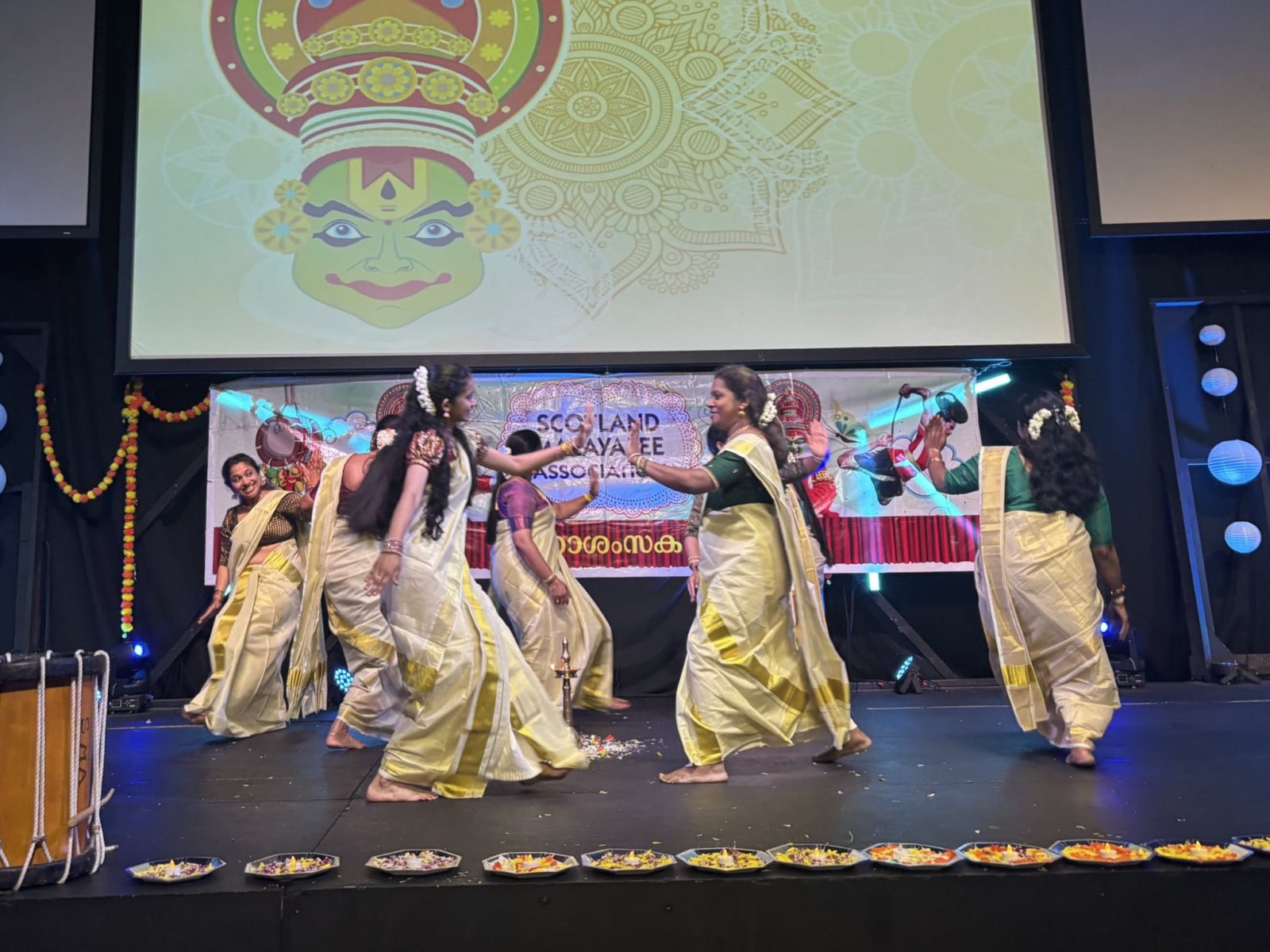 CG joined the Onam celebration organised by Scotland Malayalee Association, Glasgow