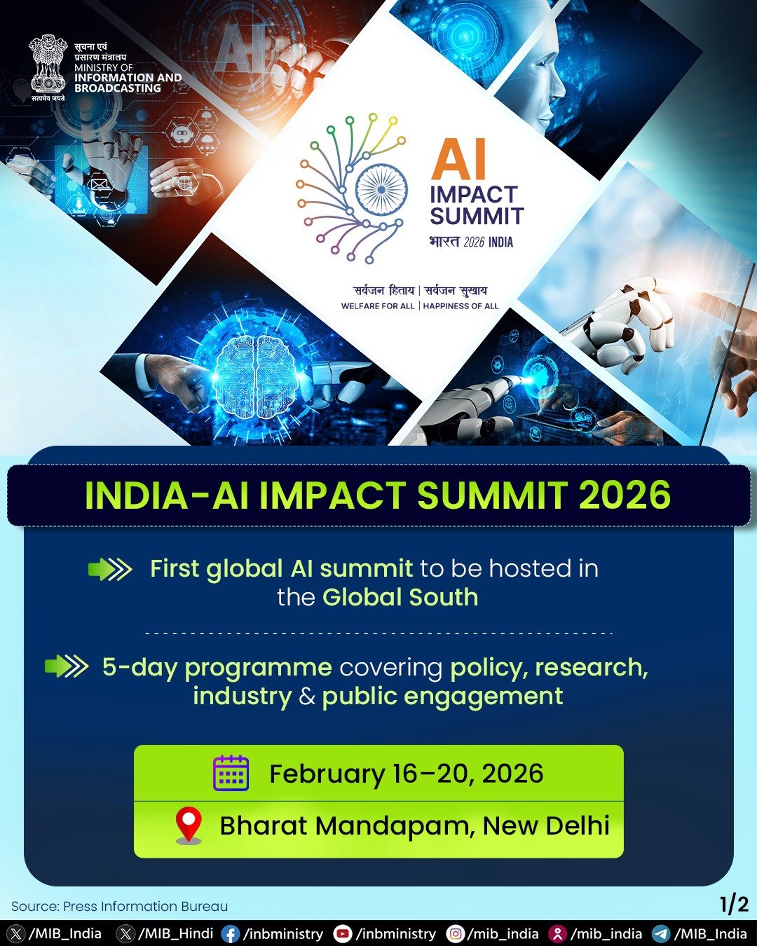 AI Summit: 16-20 February 2026