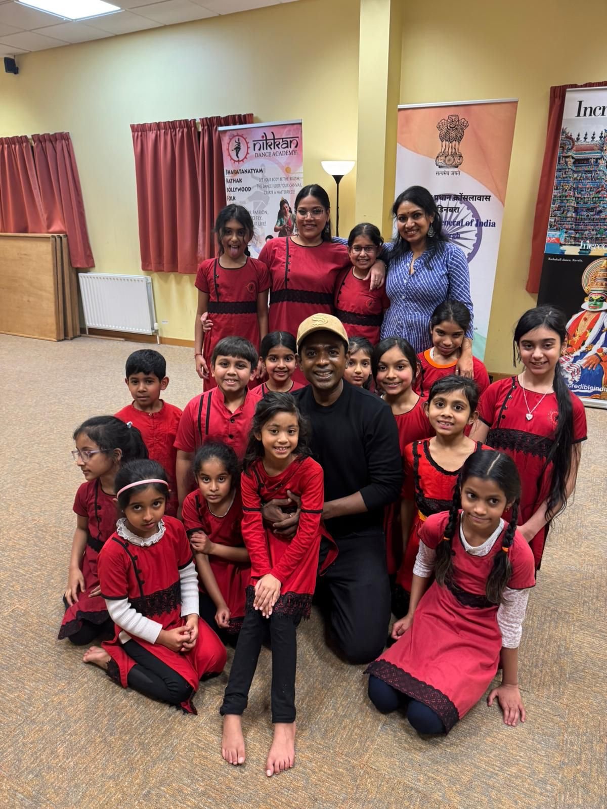 Dance workshops by ICCR sponsored artist Mr Pratap Shetty