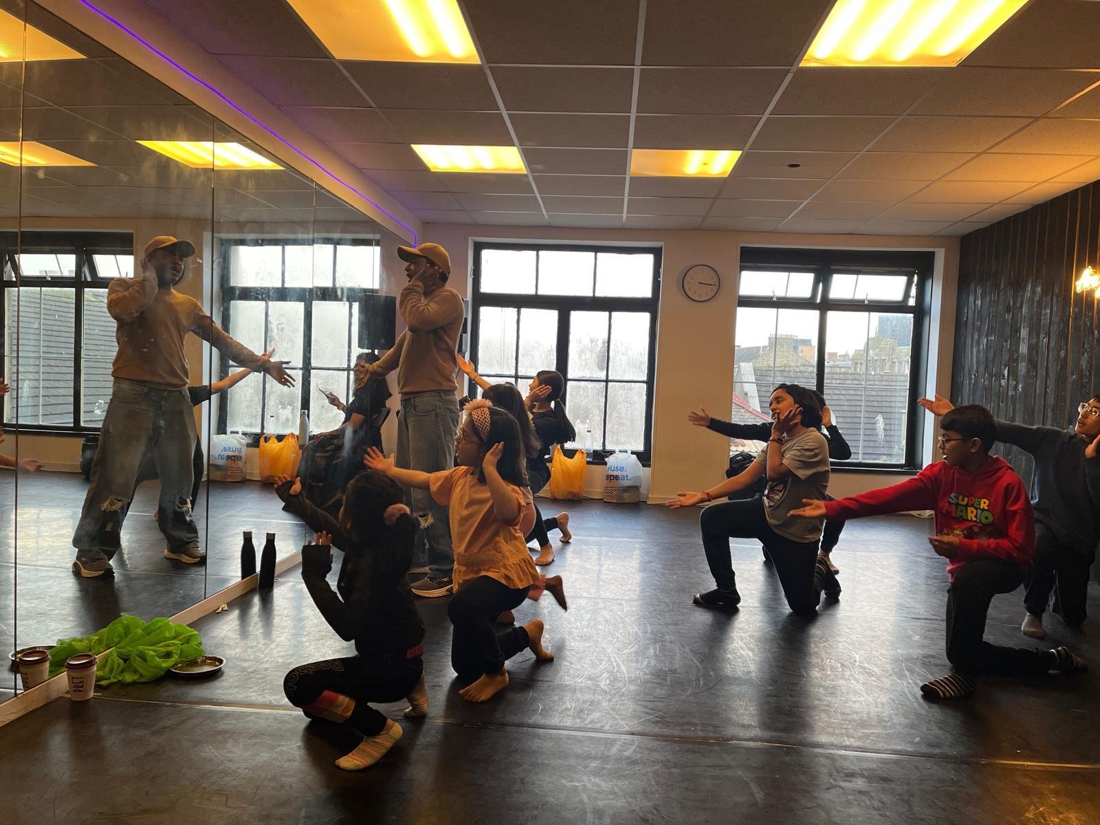 Dance workshops by ICCR sponsored artist Mr Pratap Shetty