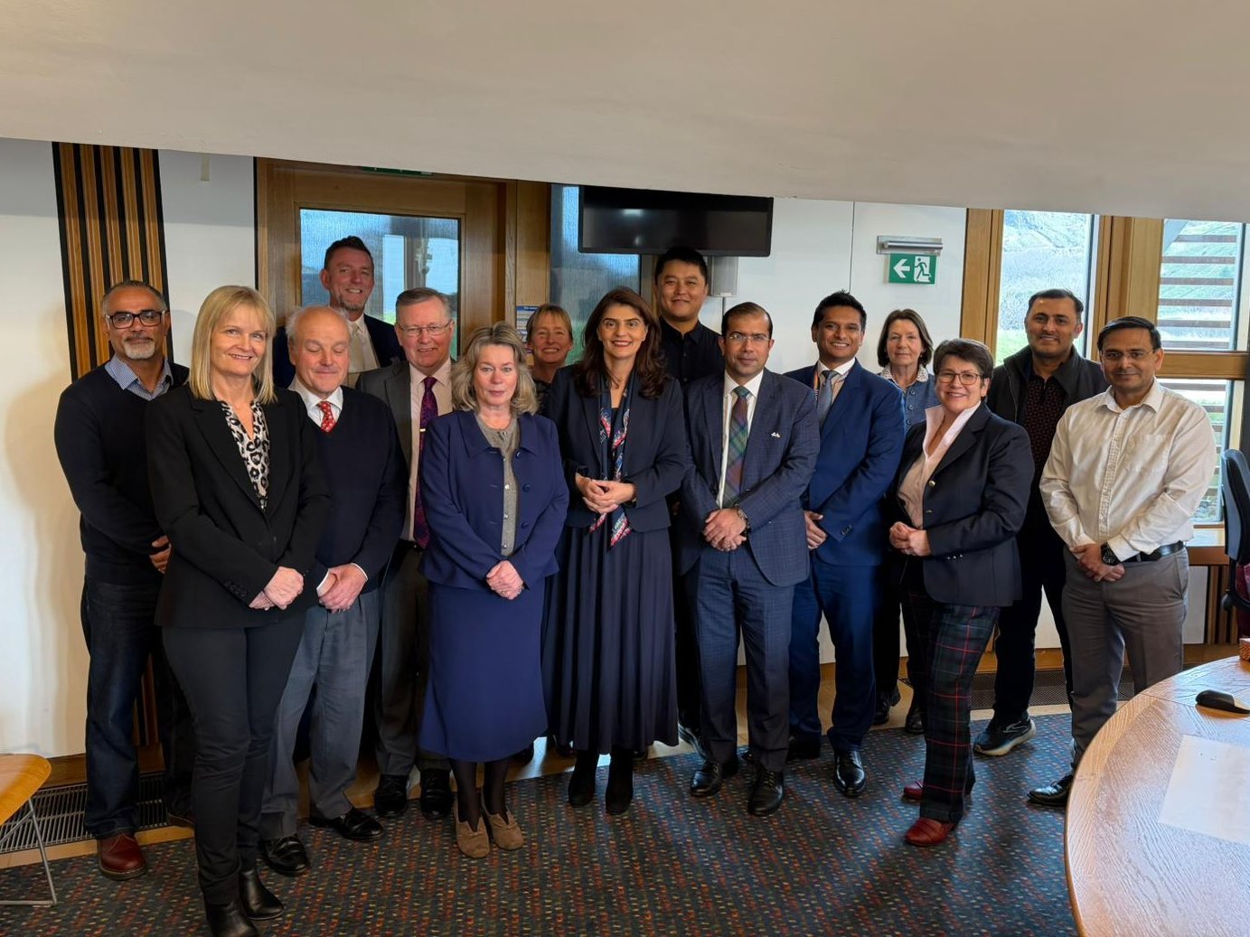 Consul General attended the final meeting of the Cross-Party Group (CPG) on India at the Scottish Parliament