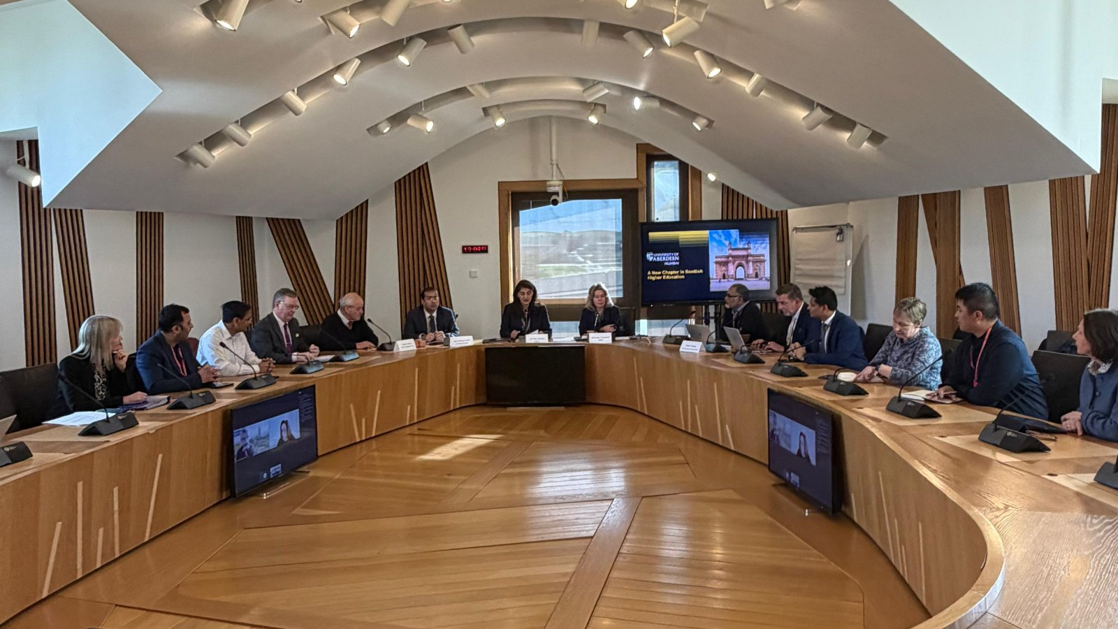 Consul General attended the final meeting of the Cross-Party Group (CPG) on India at the Scottish Parliament