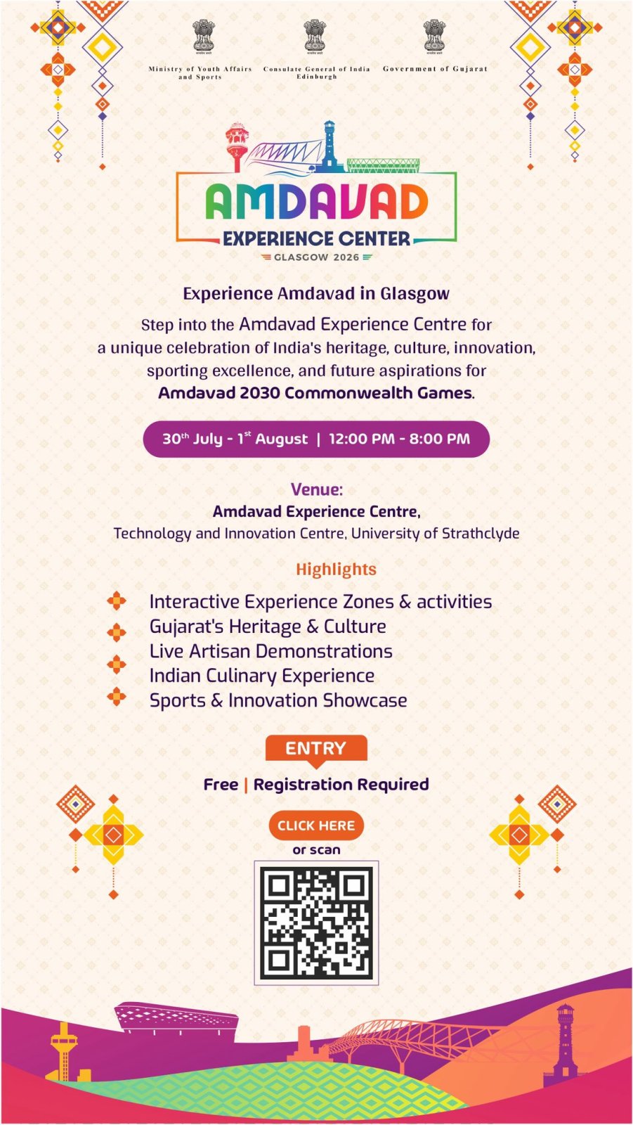Experience Amdavad in Glasgow