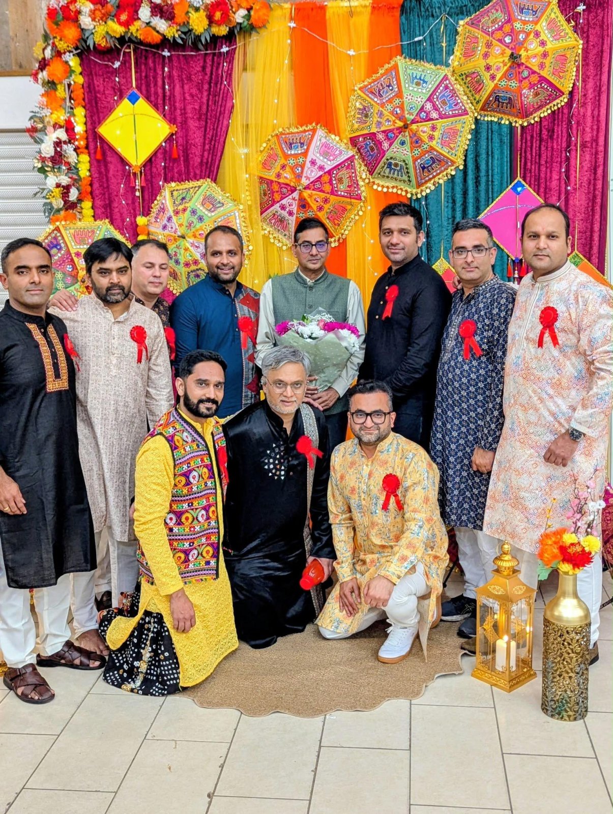 Consul attended the vibrant Garba & Dandiya Night.