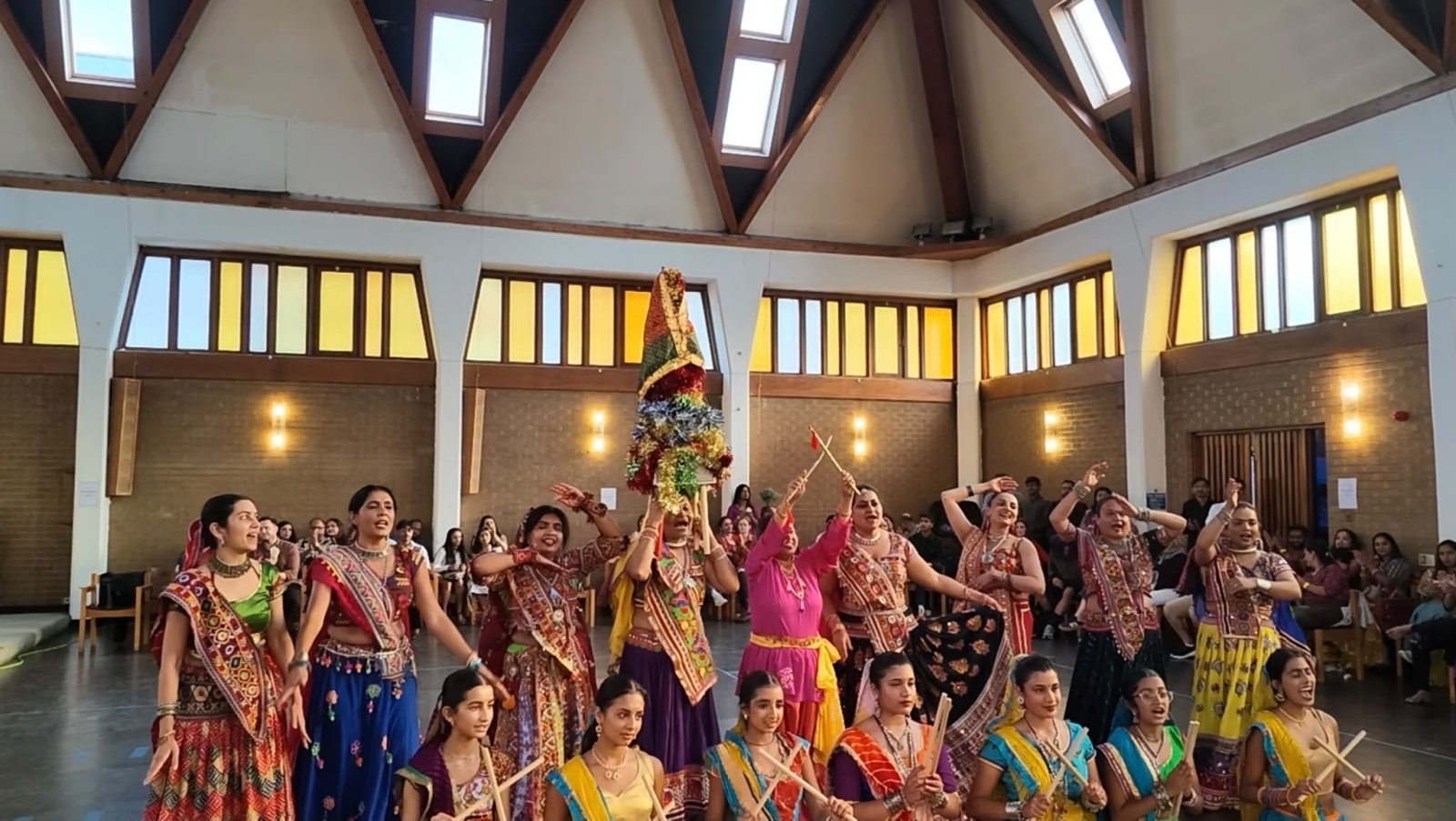 “Ceilidh Meets Garba”—a spirited fusion of Scottish and Gujarati traditions presented as part of the Glasgow 2026 Festival.
