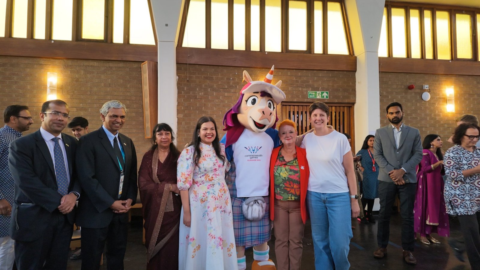 “Ceilidh Meets Garba”—a spirited fusion of Scottish and Gujarati traditions presented as part of the Glasgow 2026 Festival.