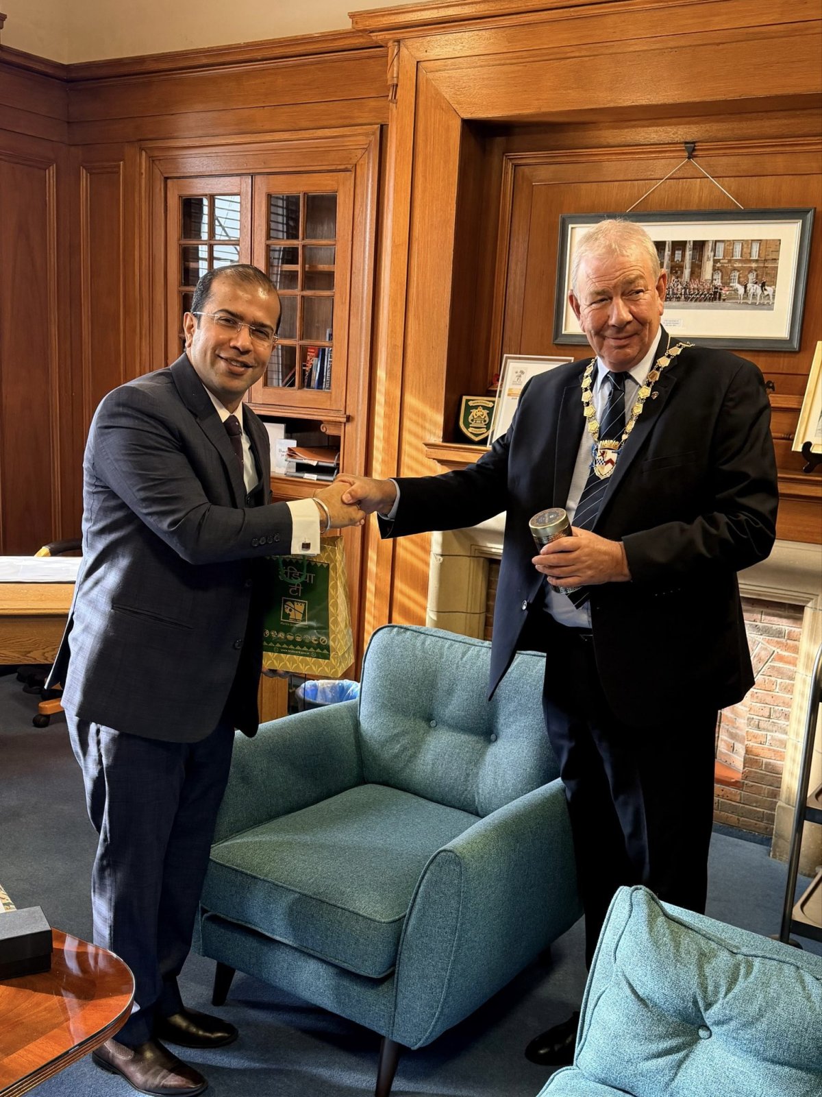 Consul General had a fruitful meeting with Mr. Iain Campbell, Provost of South Ayrshire