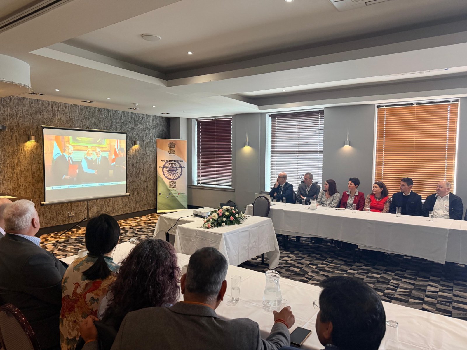 Consulate General of India, Edinburgh, in association with South Ayrshire Council, organised a regional Business Round-table in Ayr.