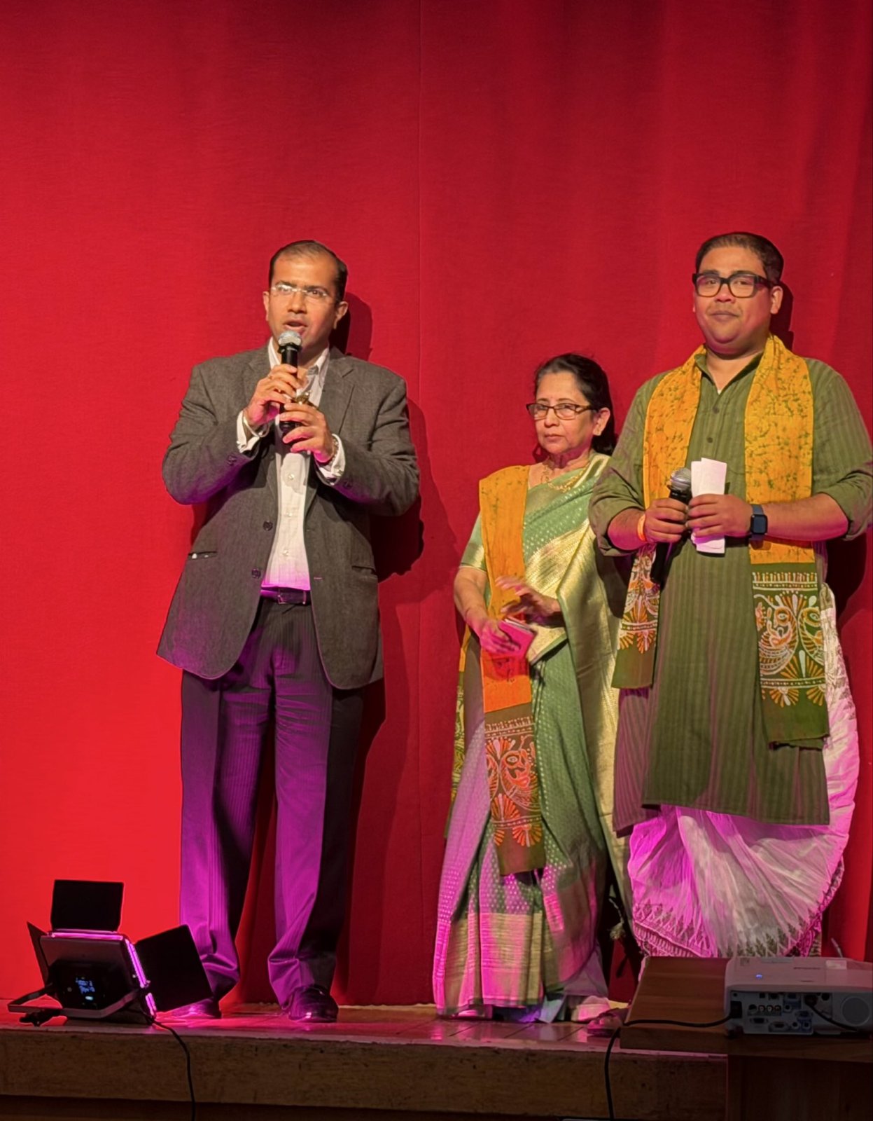 CG attended the 165th Rabindra Jayanti celebrations organised by The Tagore Centre Scotland in Glasgow.