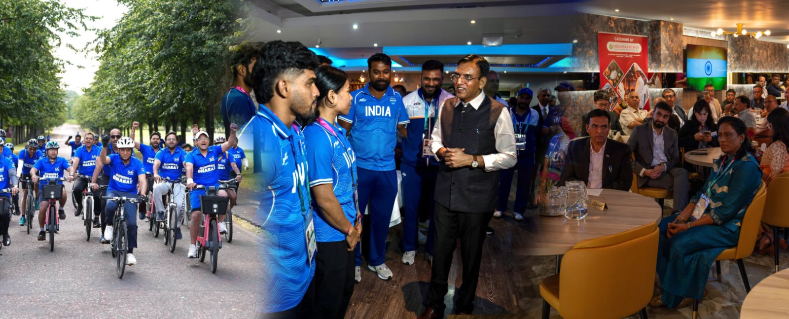 Highlights of the visit of Hon'ble Minister Dr. Mansukh Mandaviya, Minister of Youth Affairs and Sports, during the Commonwealth Games Glasgow 2026.