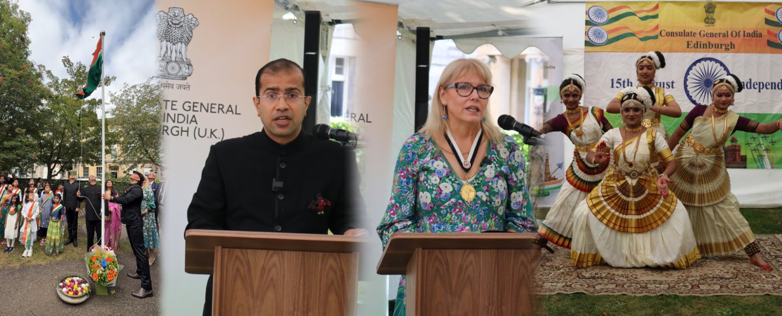 79th Independence Day celebration at CGI, Edinburgh