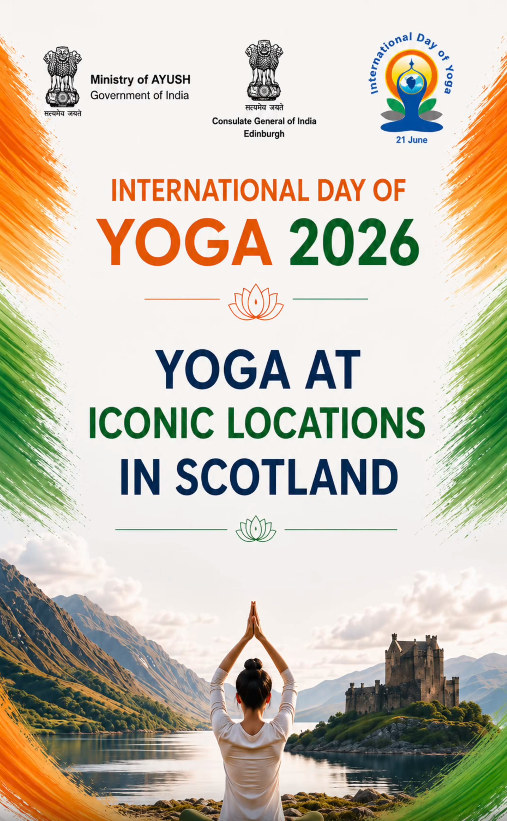 Watch Yoga come alive against the backdrop of Scotland’s most iconic locations as we celebrated 12th International Day of Yoga 2026