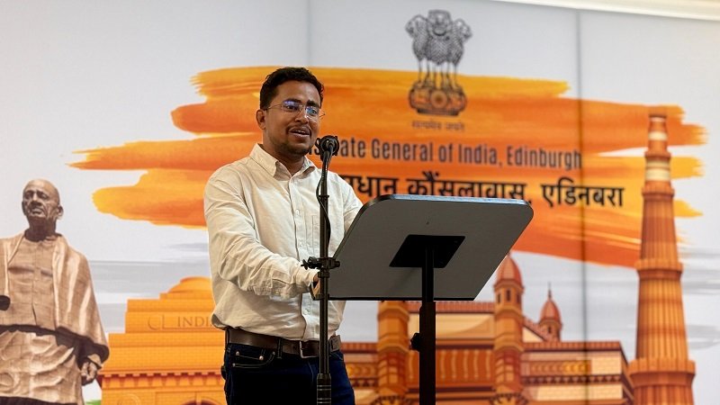 A delegation of young leaders from Oscar Foundation visited CGI,Edinburgh