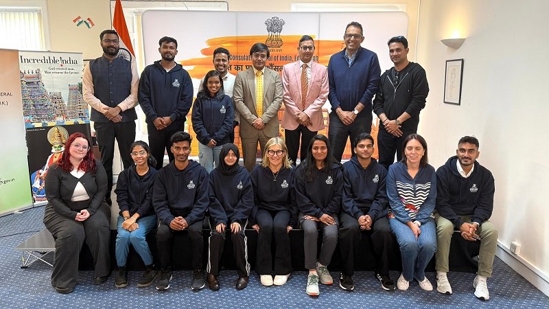 A delegation of young leaders from Oscar Foundation visited CGI,Edinburgh