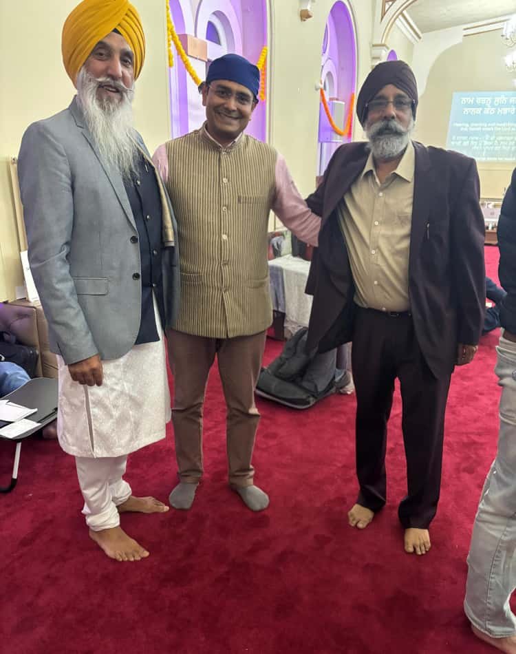 Vice Consul attended the Bandi Chhor Diwas celebrations organized by the Edinburgh Gurdwara.