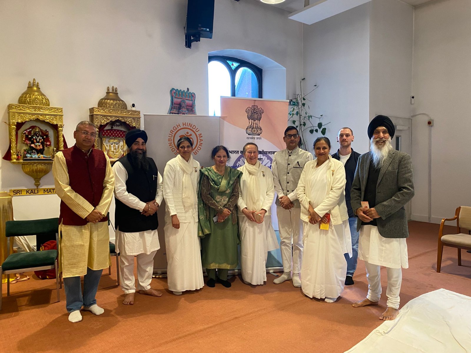 World Meditation Day 2025 at Edinburgh Hindu Mandir