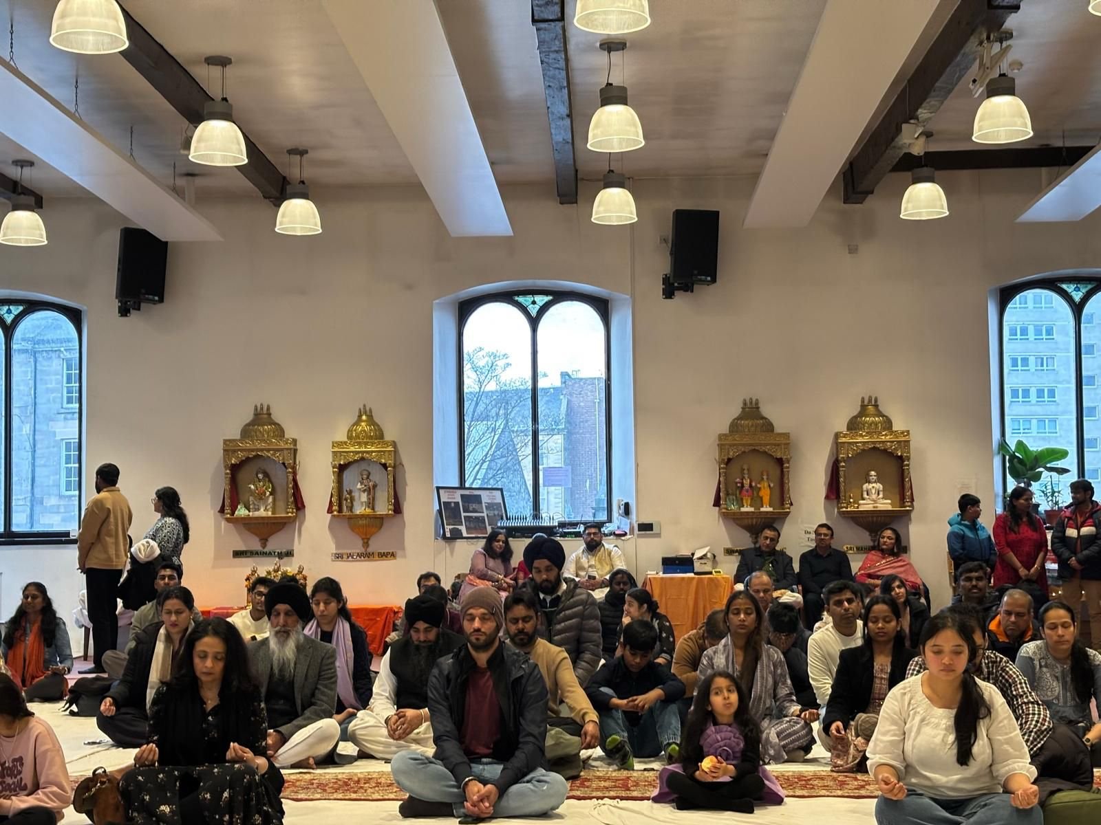 World Meditation Day 2025 at Edinburgh Hindu Mandir