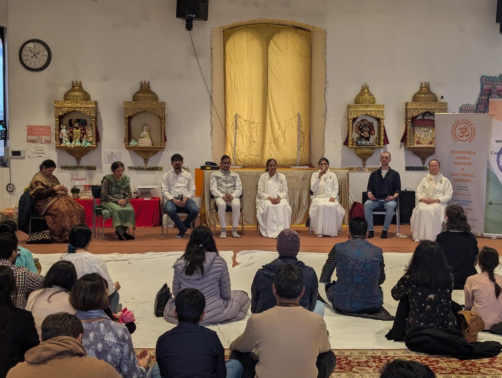 World Meditation Day 2025 at Edinburgh Hindu Mandir