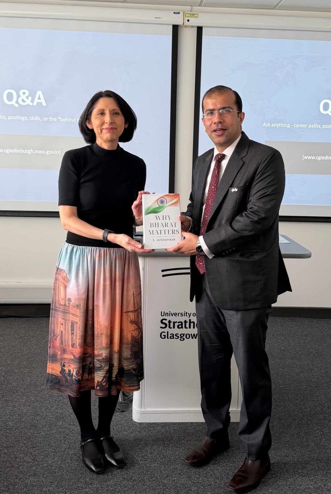 Consul General's meeting with Principal & Vice-Chancellor, University of Strathclyde