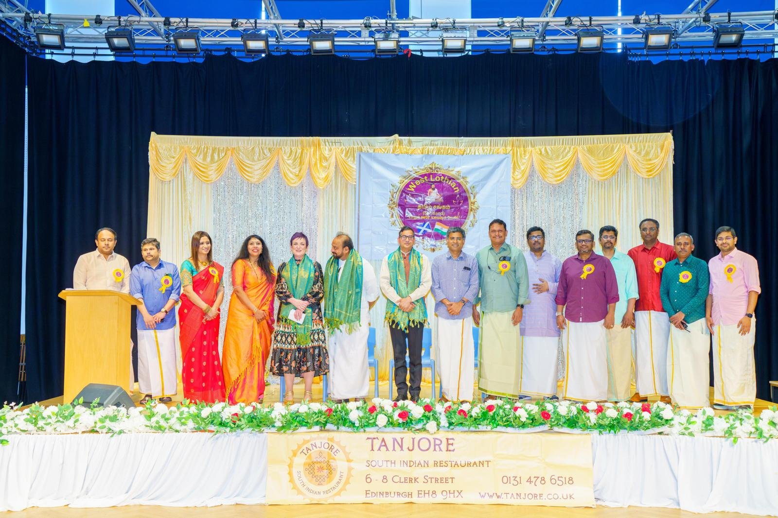 Tamil Puthandu 2026 celebrations organised by the West Lothian Tamil Sangam.