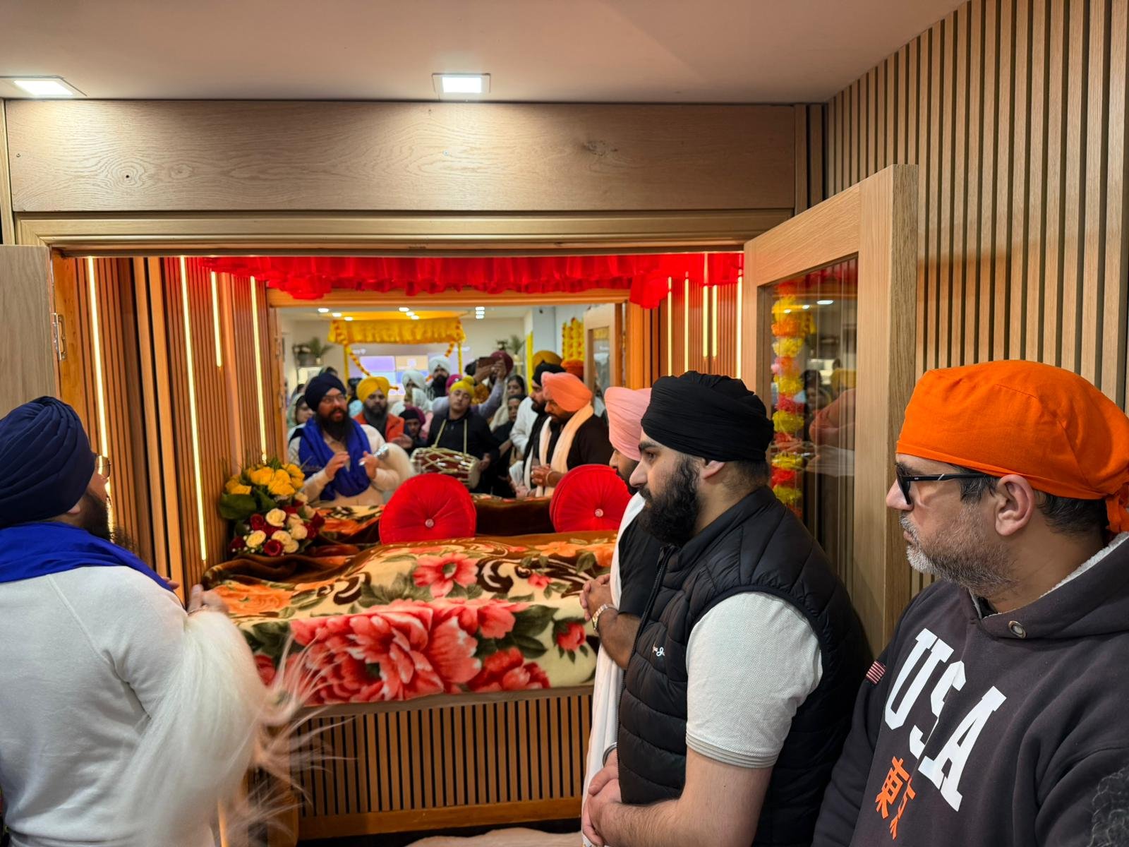 Consul attended the Baisakhi celebrations at Gurdwara Sri Guru Singh Sabha, Edinburgh.