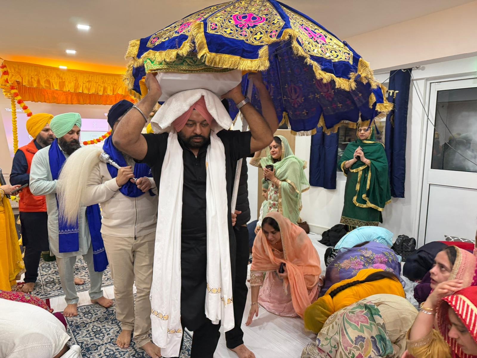 Consul attended the Baisakhi celebrations at Gurdwara Sri Guru Singh Sabha, Edinburgh.