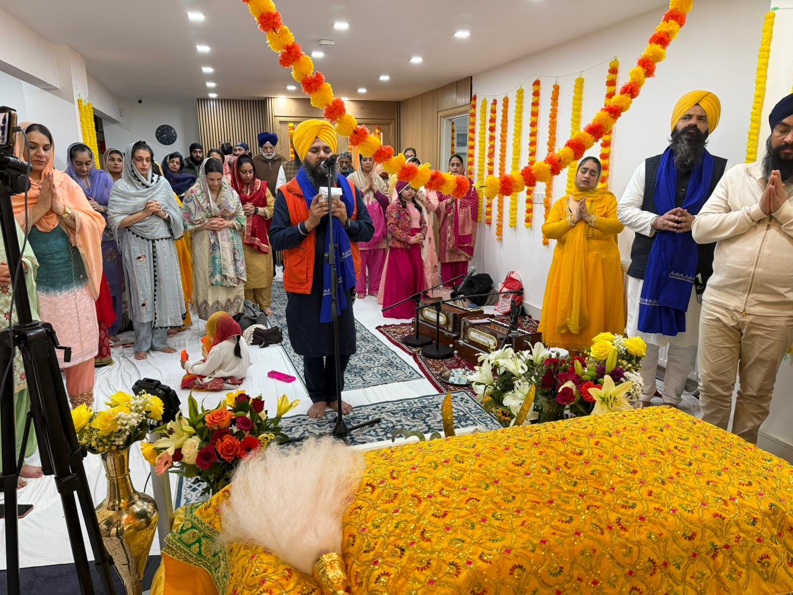 Consul attended the Baisakhi celebrations at Gurdwara Sri Guru Singh Sabha, Edinburgh.