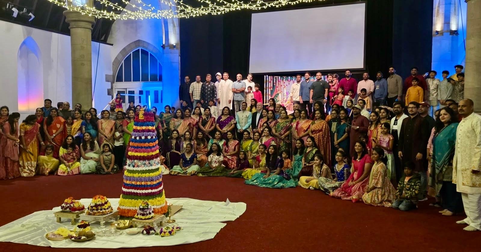 Consul attended the Bathukamma Celebrations organised by the Telugu community in Glasgow.