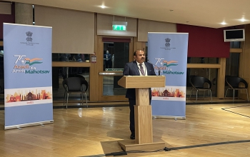 Launch of the Cross-Party Group on India at The Scottish Parliament.