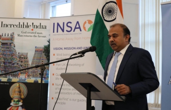 Consulate General of India, Edinburgh welcomed new Indian students in Scotland along with Indian National Students Association - UK. Eminent personalities spoke. 