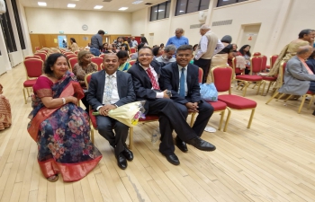 CG and consul attended the Society for Education & Culture Scotland's (SODECS) annual cultural programme in Glasgow.