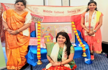 The Consulate General hosted the inaugural online workshop on Madhubani painting in association with Mithila Cultural Society UK on 26 Feb 2023. 