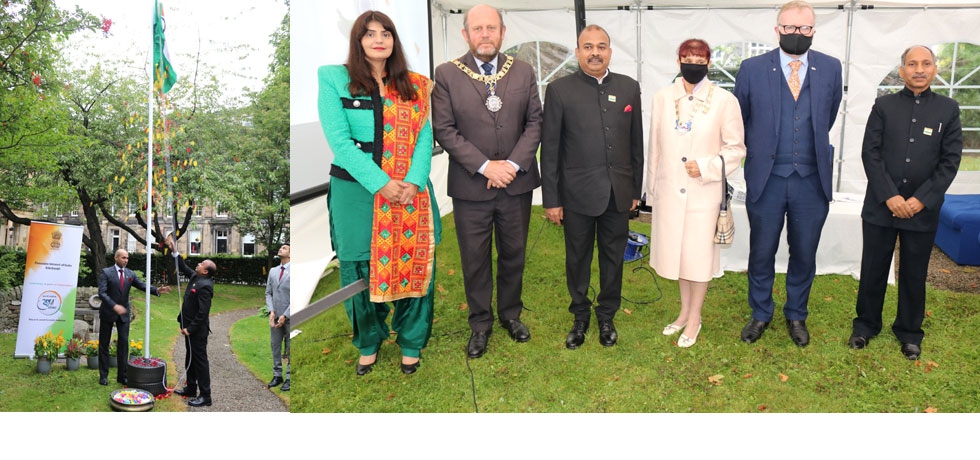 Celebration of 75th Independence Day of India at Consulate General of India, Edinburgh
