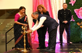 Diwali celebration by Edinburgh Hindu Mandir and Cultural Centre